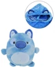 Дитячий плед-толстовка, Худі трансформер Huggle Pets Синій, One Size - изображение 3