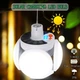 Светильник лампа Bailong BL-2029/7693 светодиодная LED люстра кемпинговая с солнечной батареей аккумуляторная раскладная Белая - изображение 7