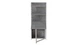 Стіл книжка з етажеркою Практик 2 Ferrum-decor 1555x640x990 Білий метал ДСП Бетон 16 мм (FRD-104638) - зображення 2
