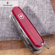 Нож Victorinox Swisschamp XLT 91мм/50функ/прозрачный красный - изображение 9