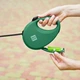 Повідець для собак WAUDOG R-leash з контейнером для пакетів S до 12 кг 3 м зелений (262718) - зображення 7