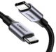 Кабель UGREEN US316 USB-C Cable Aluminum Case with Braided 1m (UGR-70427) черный - изображение 1