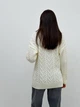 Свитер вязаный оверсайз женский ARTKNIT Оливия One Size Молочный (4823093453289) - изображение 2