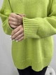 Свитер вязаный оверсайз женский ARTKNIT Sofia One Size Яблочный (4823093452459) - изображение 4