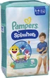 Трусики для плавания Pampers Splashers размер 5-6 (14+ кг) 10 шт (8001090728951) - изображение 3