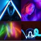 Лампа с аккумулятором UKC RGB LED Stick 50см (2600 mAh, палка жезл труба, Type-С USB, Пульт ДУ, блогинг, интервью, с экраном, сумка) - Черная - изображение 5