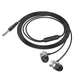 Проводные наушники Hoco M106 (AUX, 1.2м кабель, вакумные) - Черные - изображение 4