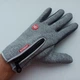 Сенсорные ветрозащитные перчатки B-Forest серые M, Windstop + Touch - изображение 4