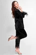 Комплект: блуза та брюки Anabel Arto 48(XL) чорний (38263) (90845) - зображення 4