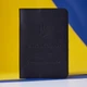 Шкіряна обкладинка для військового квитка офіцера запасу INCARNE Чорна - зображення 2