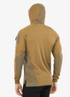 Кофта тактическая Helikon Range Hoodie Topcool - Coyote/Adaptive Green 2XL - изображение 5