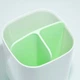 Подставка органайзер для зубных щеток Toothbrush Caddy Зелёная - изображение 2