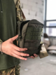 Подсумок MIL-TEC® утилитарный вертикальный с системой Molle в цвете Олива, ВСУ - изображение 4