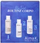 Набор для ухода за телом Alma K My Time! Гель для душа Relaxing Shower Gel 100 мл + Мыло для тела Exfoliating Body Soap 100 мл + Лосьон для тела Moisturizing Body Lotion 100 мл (7290117960943/7290117964897) - изображение 1