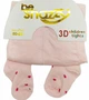 Колготки трикотаж с 3D рисунком для девочки Be Snazzy RA-52 068-74 см (3-9 months) Розовый - изображение 4