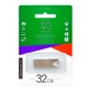 Флеш пам'ять TG 32GB USB2.0 універсальний T&G Metal 117 накопичувач/флешка для зберігання, перенесення та обміну даними Сталевий - изображение 2