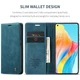 Чохол книжка з магнітом OPPO A78 4G CaseMe Sea Green (34419-56) - зображення 4