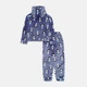 Детский теплый комплект (толстовка + штаны) для девочки Tair kids 895КС 122 см Пингвины синие (2100012410045) - изображение 2