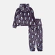 Детский теплый комплект (толстовка + штаны) для девочки Tair kids 895КС 116 см Пингвины фиолетовые (2100012400145) - изображение 2