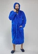 Халат махровый мужской 2XL синий (1024) - изображение 1