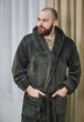 Халат махровый мужской 3XL хаки (1024) - изображение 3