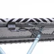 Гладильная доска Dogrular SILVIA 112*36см с розеткой, серо-голубой (15030-SILVER-PLUG) - изображение 5