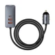 Автомобильное зарядное устройство Baseus Share Together PPS Fast Charging 3 USB + 1 Type-C Gray (CCBT-B0G) - изображение 2