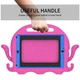 Противоударный детский чехол STR EVA для iPad Air 3 (10.5 дюймов) осьминог Pink - изображение 4