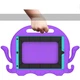 Противоударный детский чехол STR EVA для iPad 9 (10.2 дюймов) осьминог Purple - изображение 4