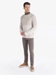 Джемпер мужской Colin's CL1066048-BME L Beige Melange (8683197895295) - изображение 3