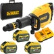 Акумуляторний відбійний молоток DeWalt DCH911X3 SDS-MAX безщітковий + 3 АКБ, зарядний пристрій - зображення 1