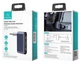 FM-трансмиттер AUX USAMS SJ519 3.5DC Mini Car Wireless Audio Receiver BT5.0 Grey - изображение 2