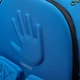 Рюкзак школьный полукаркасный YES T-129 YES by Andre Tan Hand blue (559043) - изображение 13