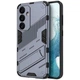 Защитный чехол с подставкой Deexe Bibercas для Samsung Galaxy S24 - Dark Blue - изображение 1