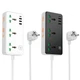 Подовжувач мережевий HOCO Storm 3-position socket AC7A | 3USB/1Type-C, 3.4A/17W | 4758439 - зображення 9