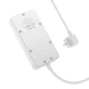 Подовжувач мережевий HOCO Storm 3-position socket AC7A | 3USB/1Type-C, 3.4A/17W | 4758439 - зображення 6