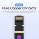 Мережевий кабель Ethernet RJ45 CAT 7 патч-корд Vention плоский 10 м Black (YM1008) - зображення 4