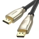 Кабель Displayport 1.4 Ugreen 8k SPCC 7680x4320 8K 60 Гц 4K 144 Гц 32,4 Гбіт/с HD позолочений 3 м (YM943) - зображення 1