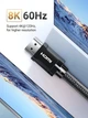 Кабель HDMI Ugreen 8K HDMI 2.1 сверхскоростной 60 Гц 48 Гбит/с 1.5м Grey (YM1731) - изображение 2