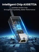 Проводной сетевой адаптер Ugreen USB 2.0 - 10 100 Network RJ45 LAN Wired Adapter Black (YM972) - изображение 6