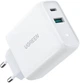 Сетевое зарядное устройство Ugreen USB C 36 Вт двухпортовый блок питания PD 3.0 и QC 3.0 White (YM940) - изображение 1