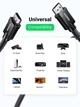 Кабель HDMI Ugreen 8K HDMI 2.1 сверхскоростной 60 Гц 48 Гбит/с 1.5м Grey (YM1731) - изображение 7