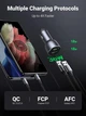 Автомобильное зарядное устройство для телефона Ugreen CD213 36W 2xUSB QC 3.0 3A Car Charger Dark Blue (YM944) - изображение 2