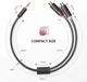 Перехідник-розгалужувач Ugreen 3.5 mm M / 2RCA F 20CM (YM812) - зображення 7