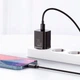 Сетевое зарядное устройство Baseus Super Si Quick Charger 1C 20W Cable Type-C to iPhone Black (YM904) - изображение 5