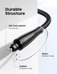 Кабель аудіо Ugreen Toslink оптичний 4.2 mm 1.5М Black (YM958) - зображення 5
