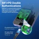 Сетевое зарядное устройство с поддержкой быстрой зарядки Vention USB-Type C 20W PD Black (YM892) - изображение 6