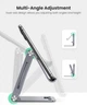 Держатель подставка Ugreen настольная для телефона алюминиевая Grey (YM964) - изображение 5