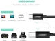 Кабель Ugreen USB type З 2.0 - USB type B для принтерів, сканерів, МФУ високошвидкісний 1 м Black (YM1002) - зображення 4