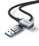 Подовжувач Ugreen USB 3.0 AM/AF штекер — роз'єм із нейлоновим обплетенням 2М (YM1001) - зображення 1